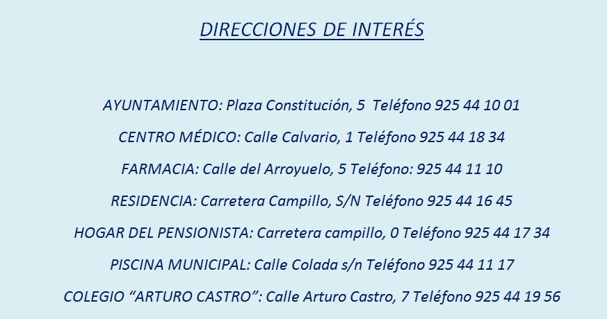 DireccionesInteres