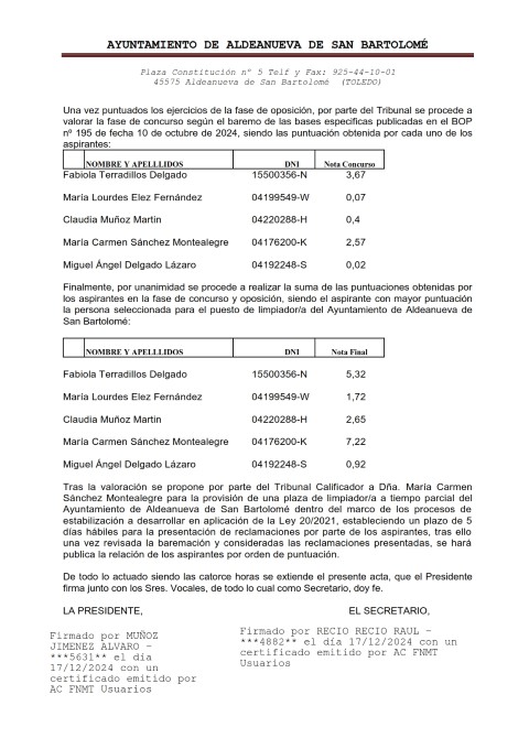 Acta tribunal corrección Aldeanueva de san Bartolome signed signed 002